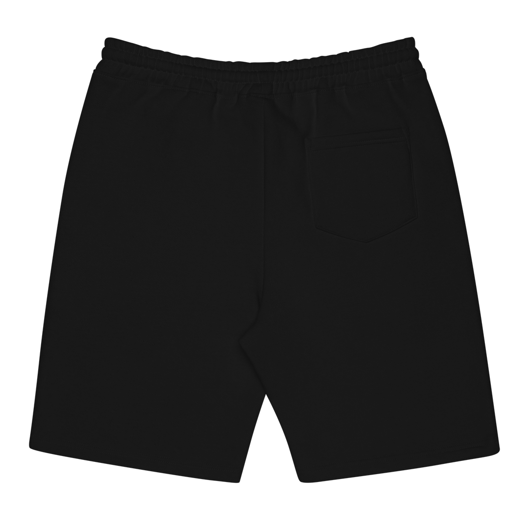 Mouthpiece Fleece Shorts - Black