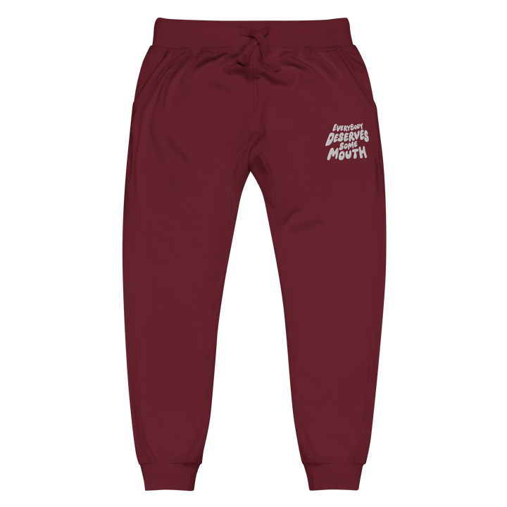Maroon EDSM Fleece Sweatpants